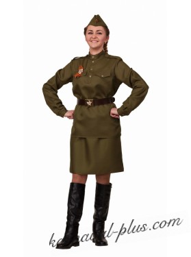 Карнавальный костюм Солдатка